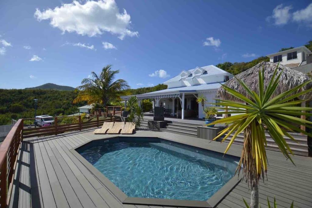 La Villa Coconut Vue A 180° Mer Rocher Du Diamant Le Diamant Exteriör bild
